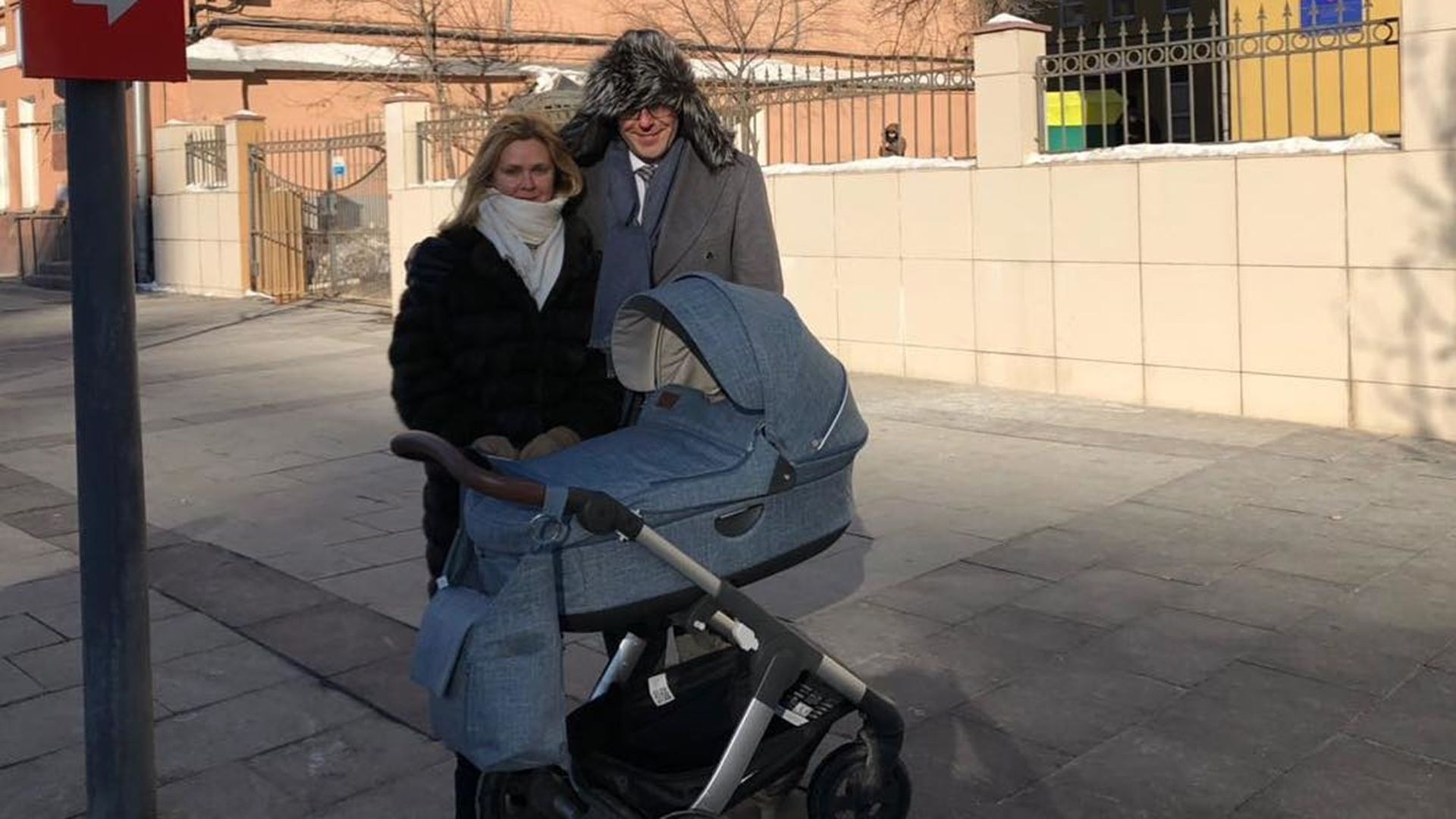 Андрей Малахов с женой и сыном