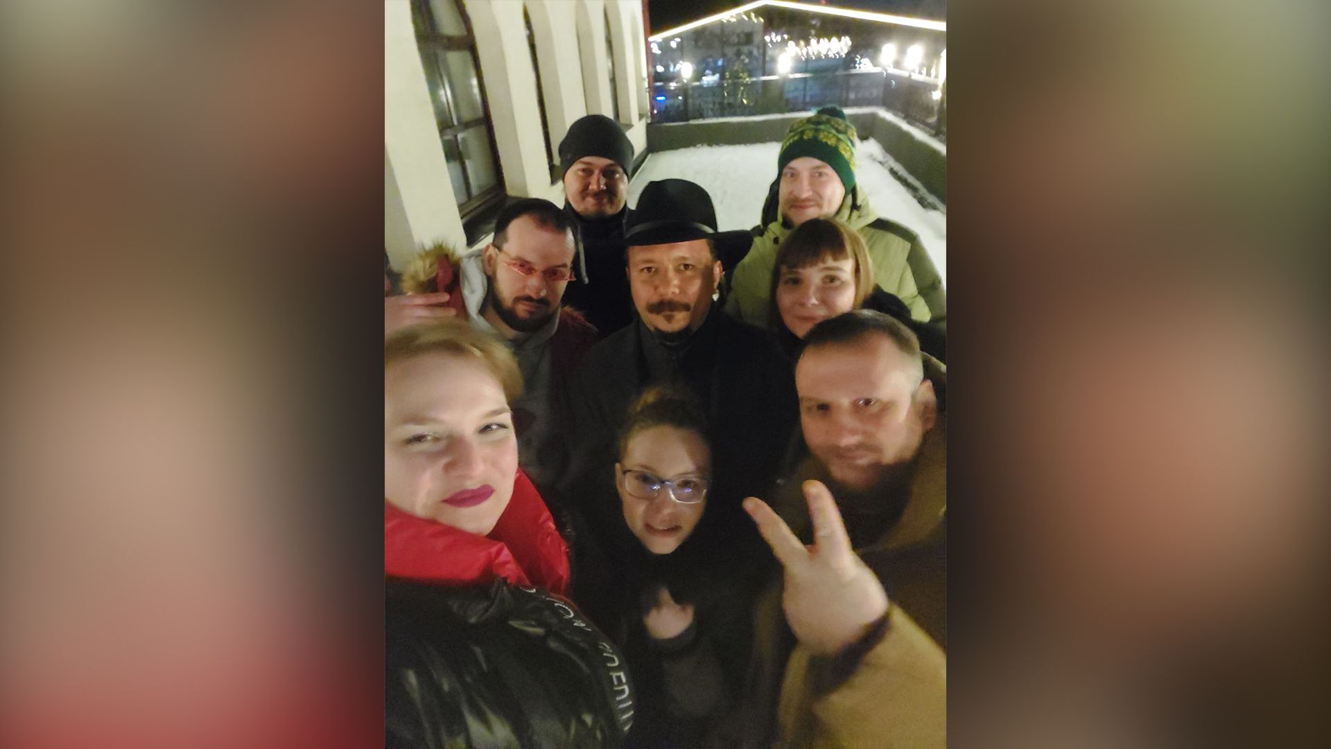 Команда «белых хакеров» Александра Алексеева (в центре в шляпе)