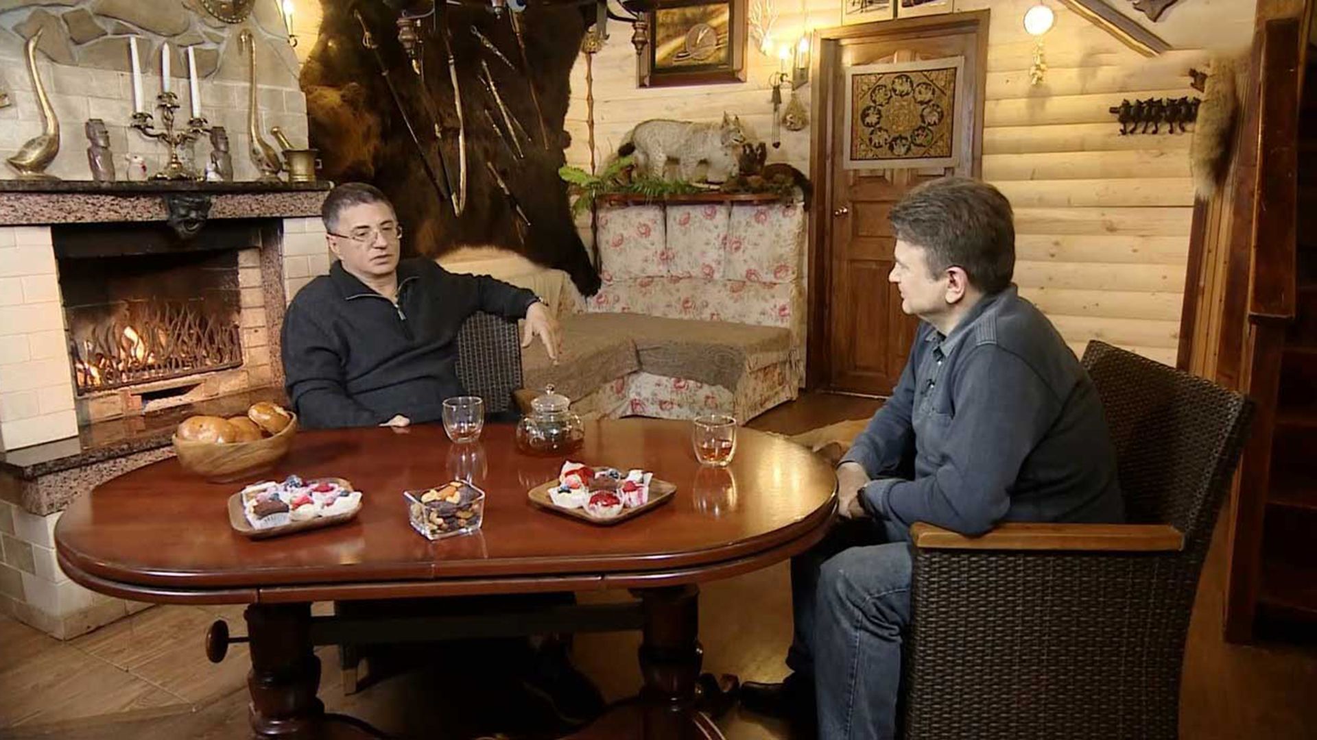 Интерьер дома Александра Мясникова