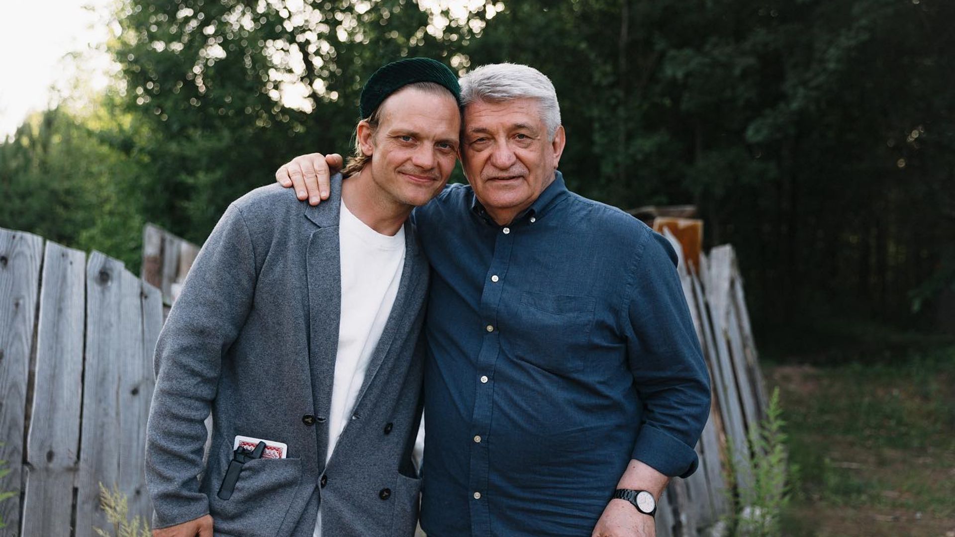 Евгений Ткачук и Александр Сокуров