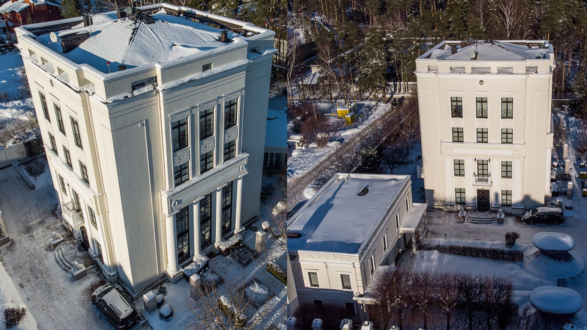 Особняк Владимира Соловьева в подмосковном поселке «Стольный»