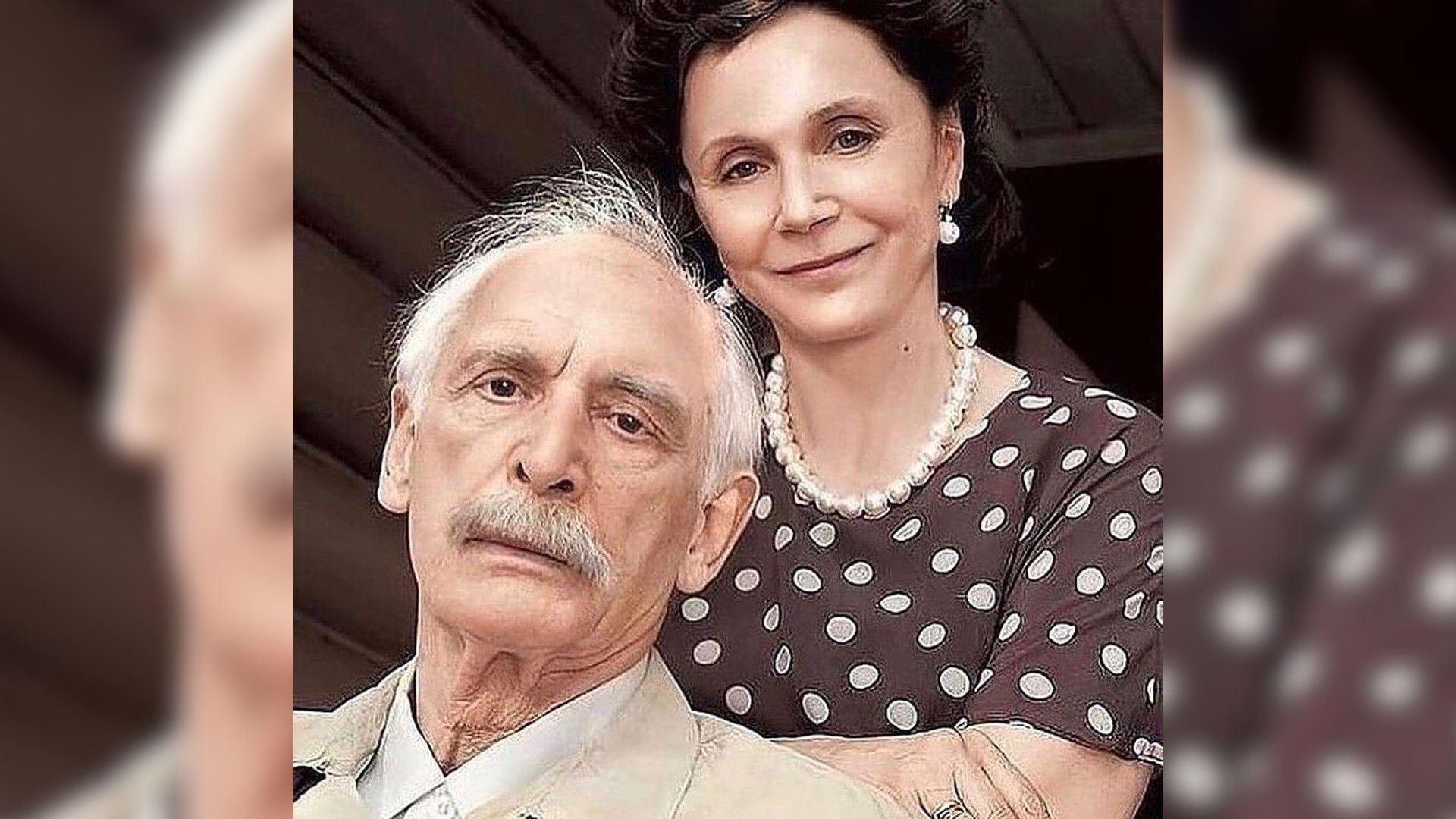 Василий Лановой и Ирина Купченко