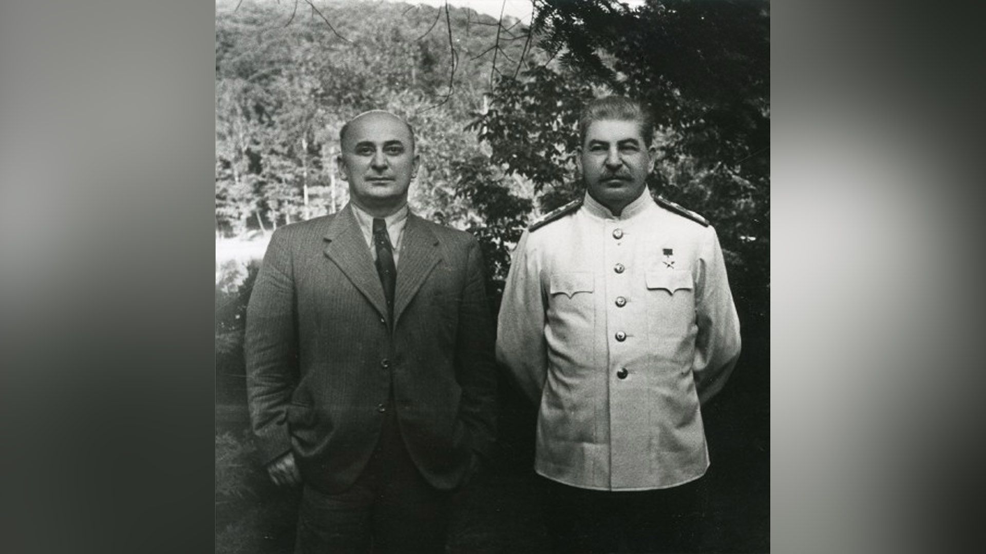 Лаврентий Берия и Иосиф Сталин