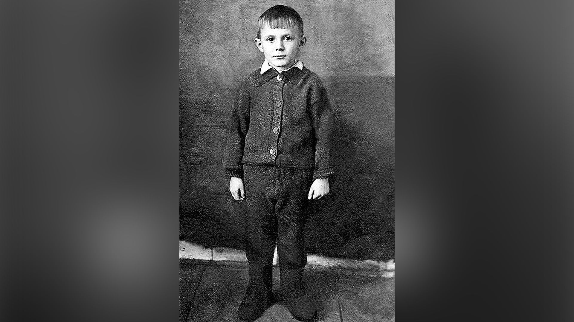 Юрий Соломин в детстве
