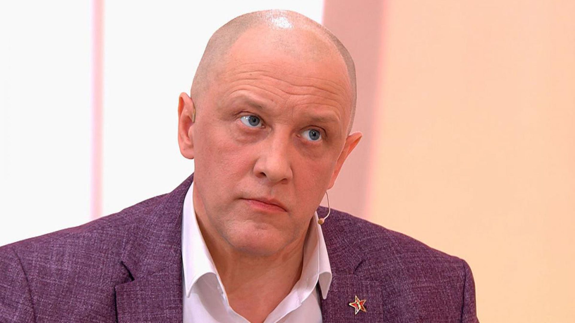 Портрет Сергея Горобченко с бритой головой
