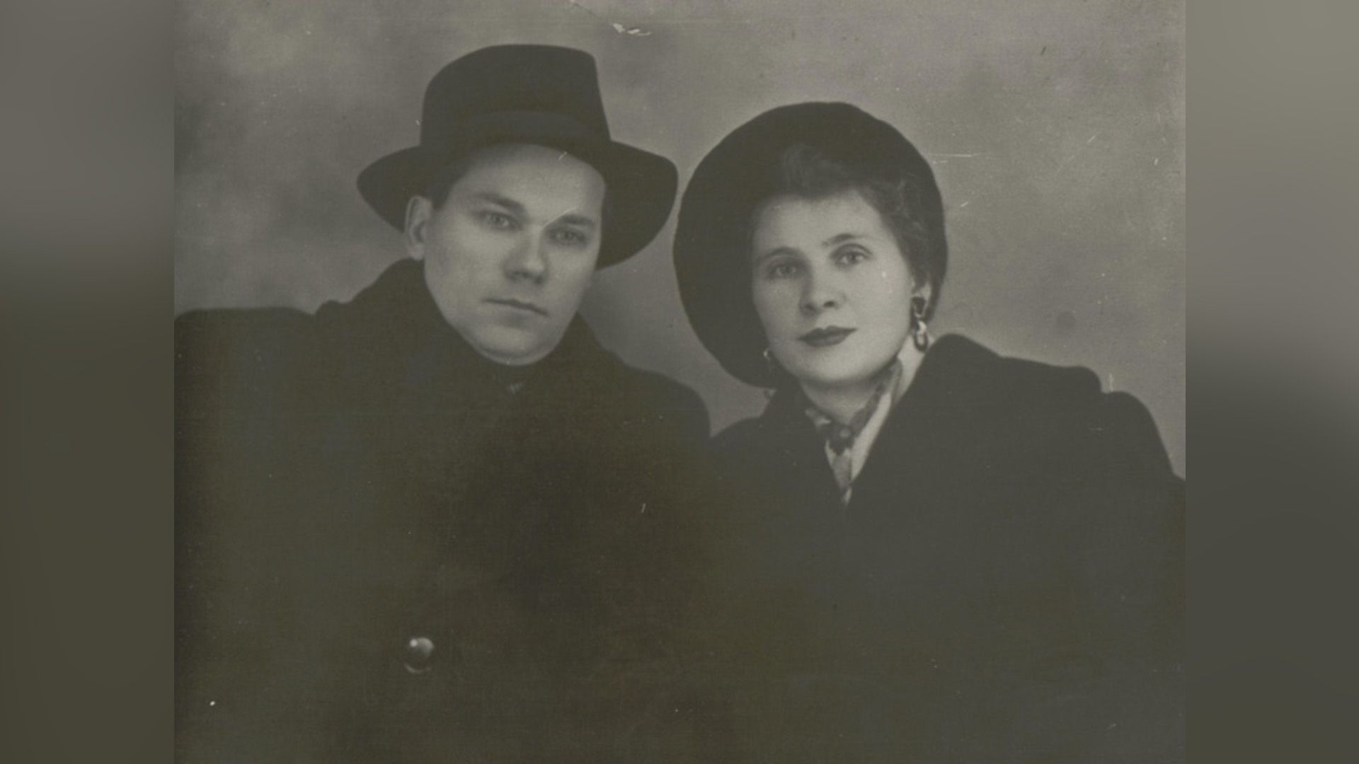 Михаил Калашников и его вторая жена Екатерина Моисеева