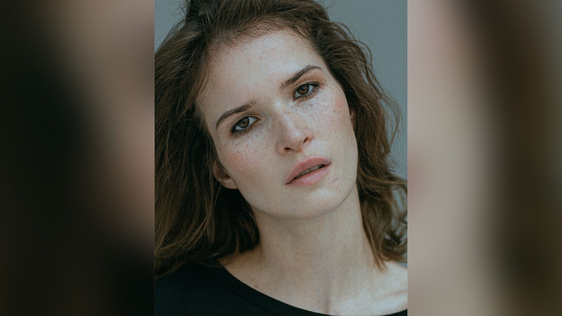 Актриса Лукерья Ильяшенко крупным планом