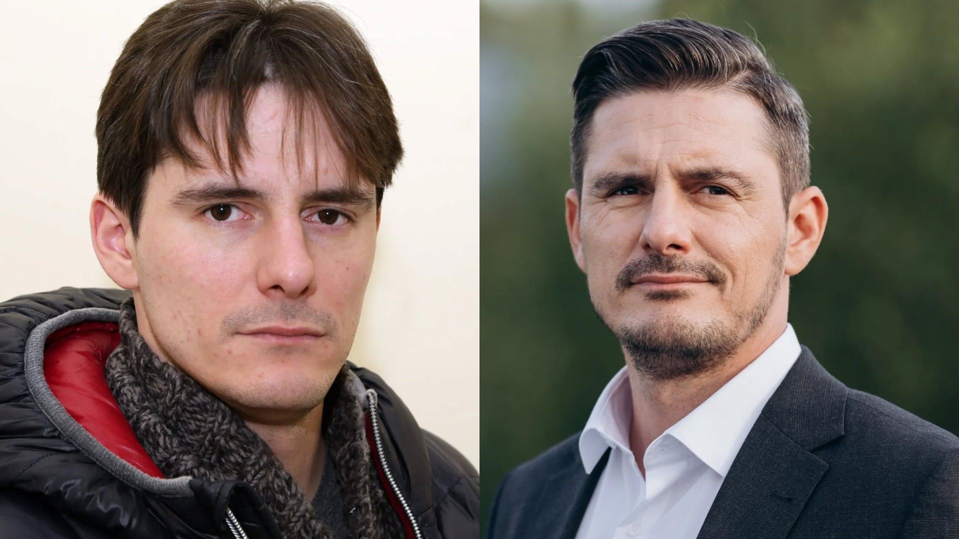 Два фото Дмитрия Паламарчука с разницей в десять лет