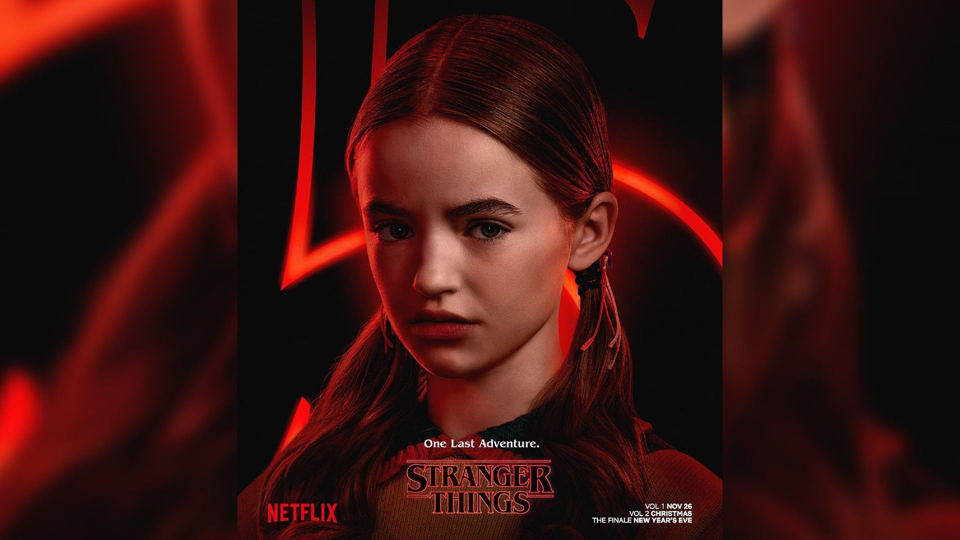 Нелл Фишер, лицо крупным планом, зловещая атмосфера