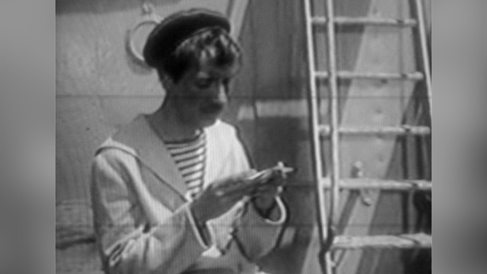 Анатолий Мукасей в форме матроса