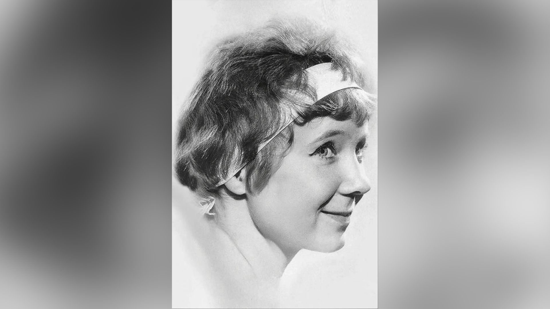 Молодая Эра Зиганшина в профиль