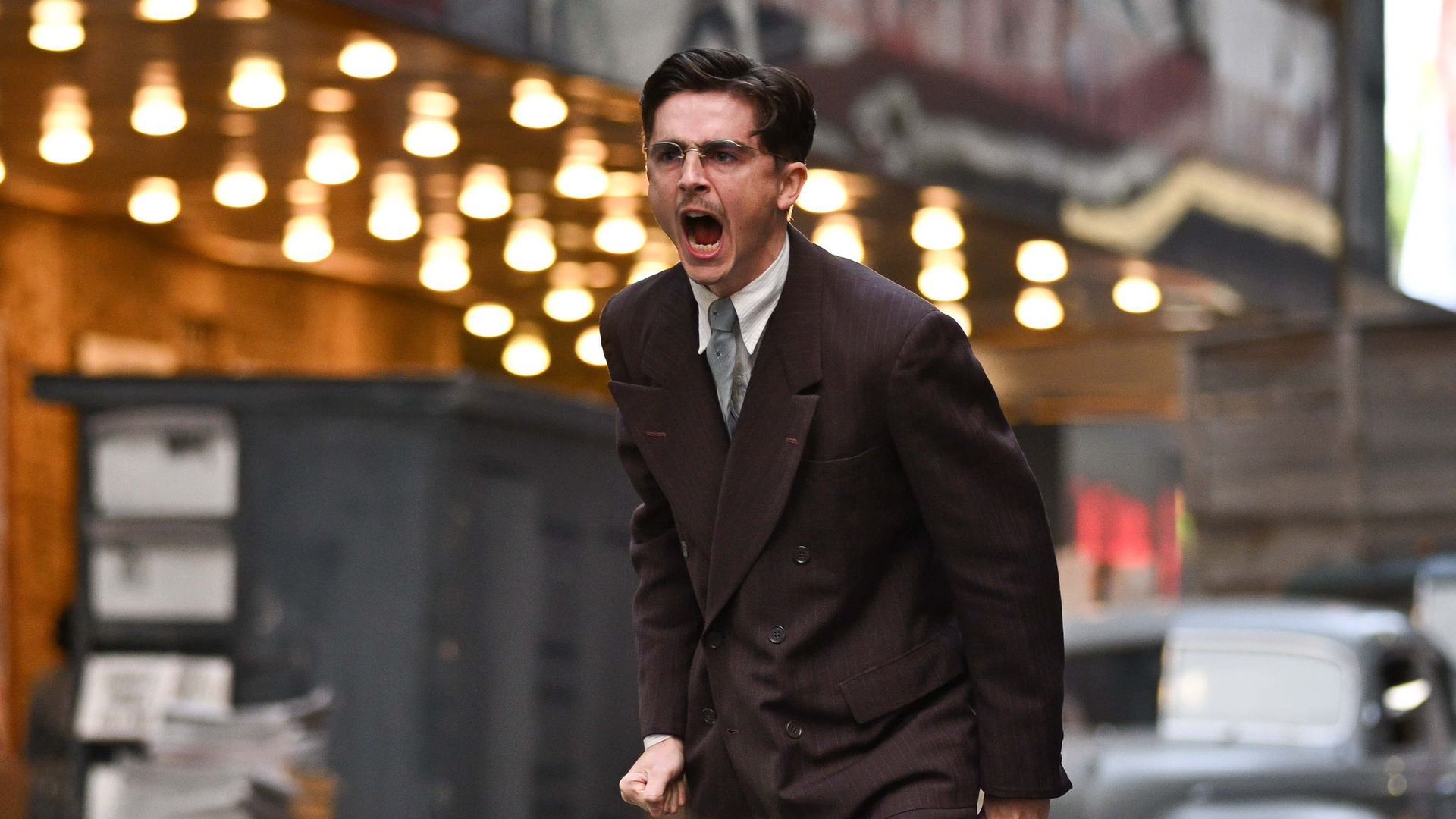 Тимоти Шаламе в роли Марти Рейсмана