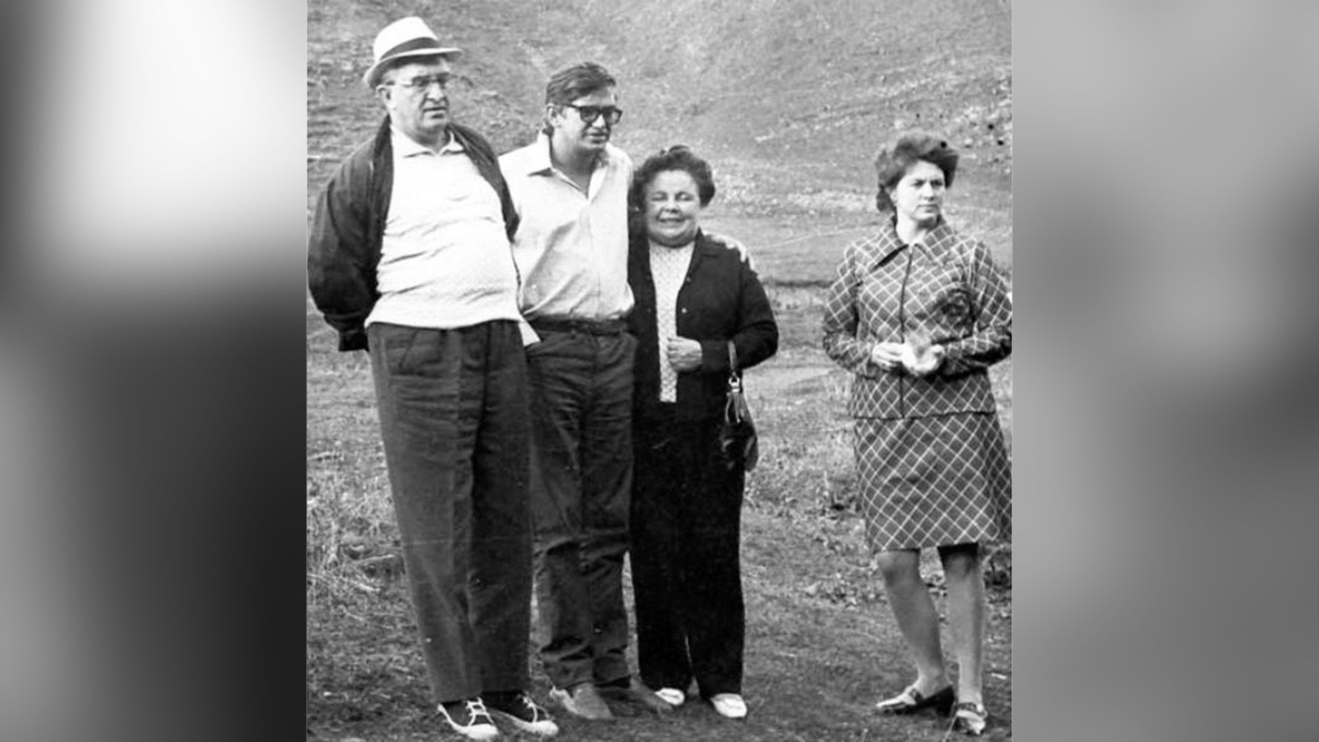 Юрий Андропов, Татьяна Самознаева и их дети Игорь и Ирина