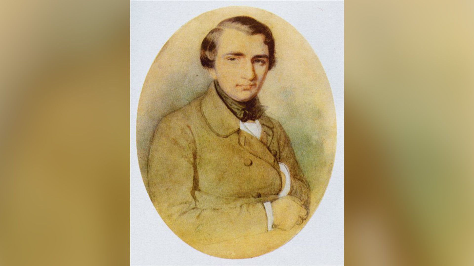 Иван Тургенев в молодости