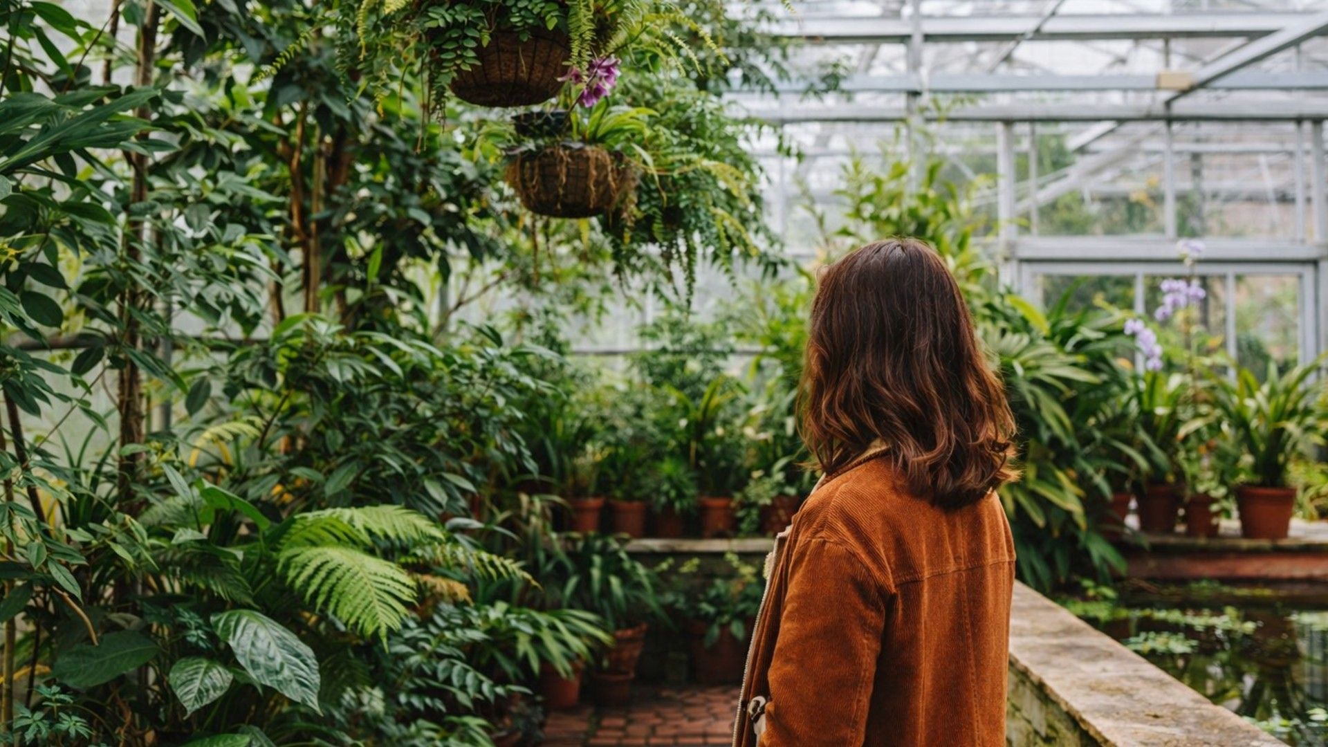 Оранжерея - идея для свидания на день всех влюблённых