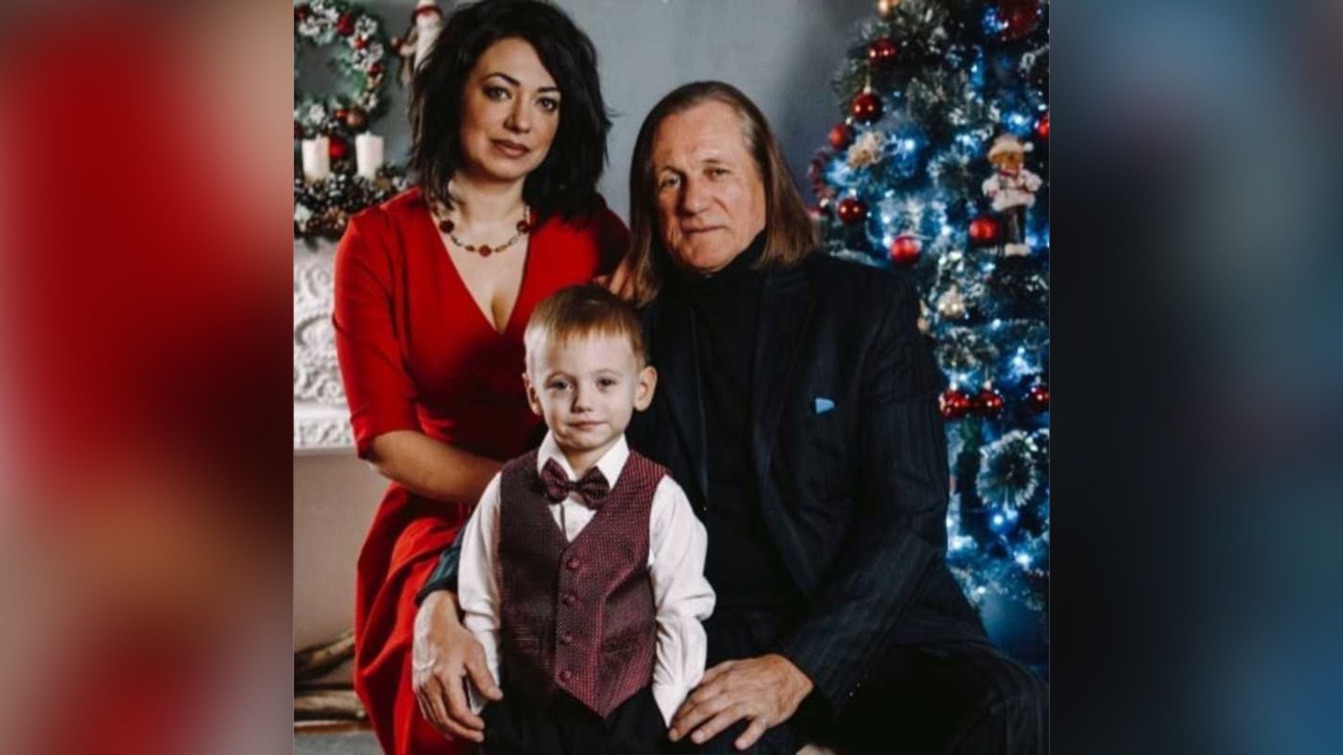 Сергей Челобанов и Евгения Долгова с сыном