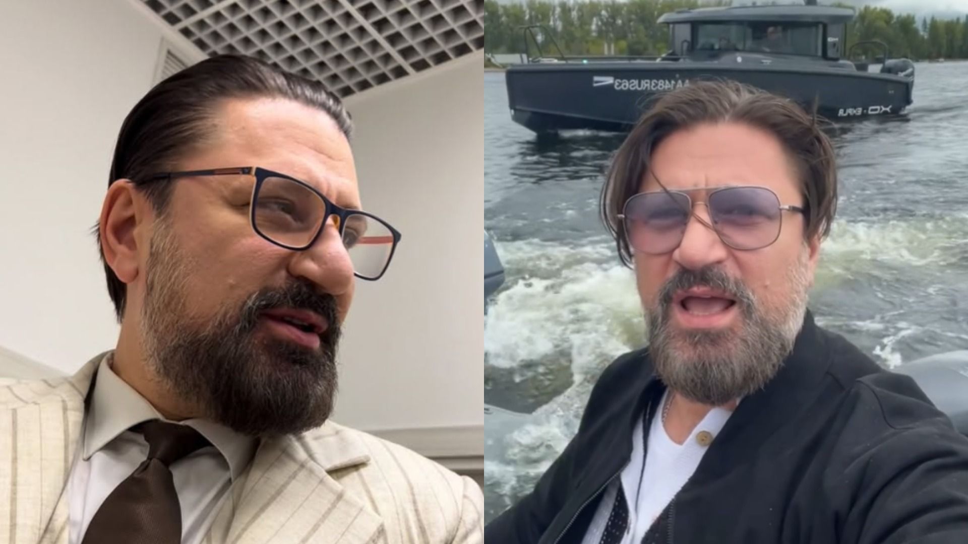 Актер Виктор Логинов в 2025 году на кадрах из соцсетей