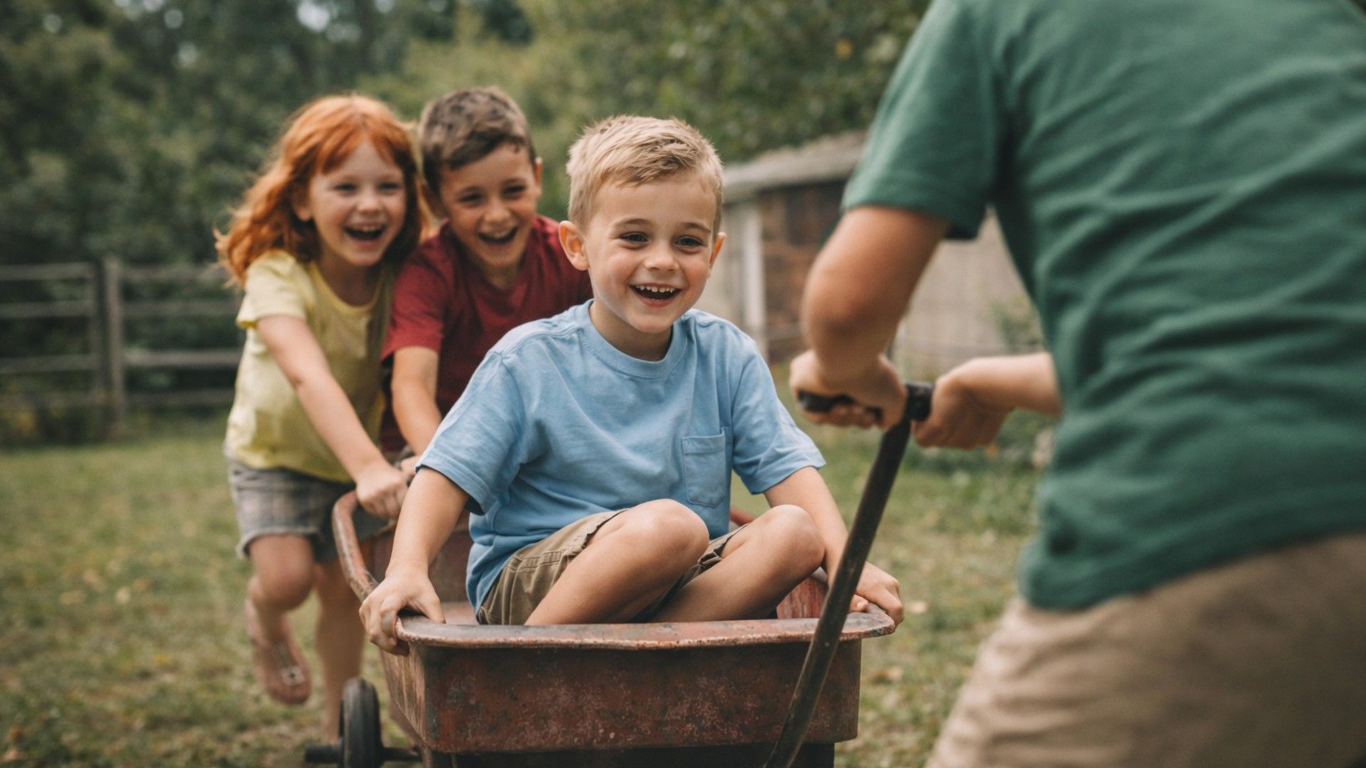 Времяпрепровождение на свежем воздухе развивает воображение