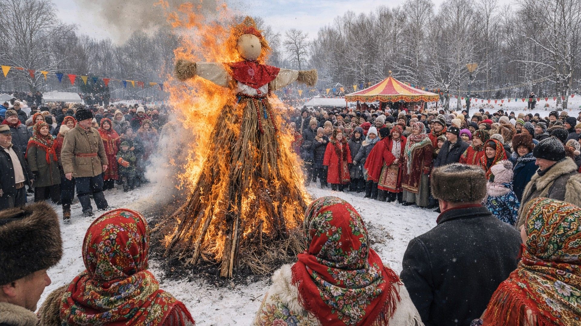 Что означает масленичное чучело