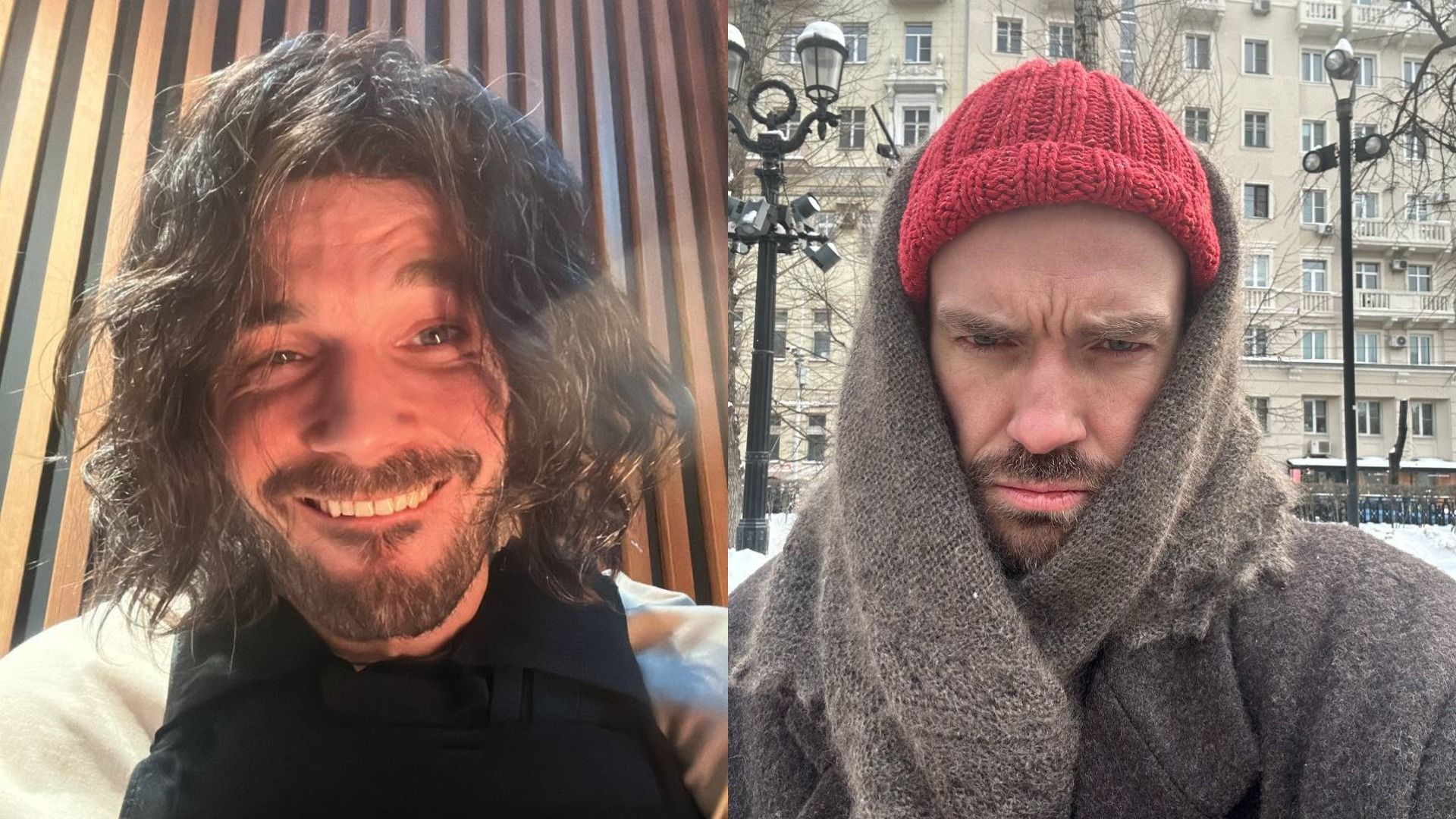 Актер Максим Матвеев кривляется на фото из обычной жизни