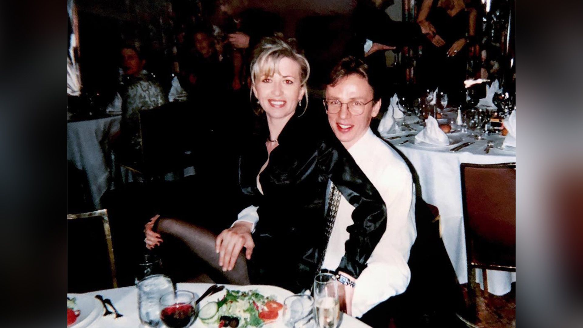 Игорь Ларионов и его жена Елена Батанова