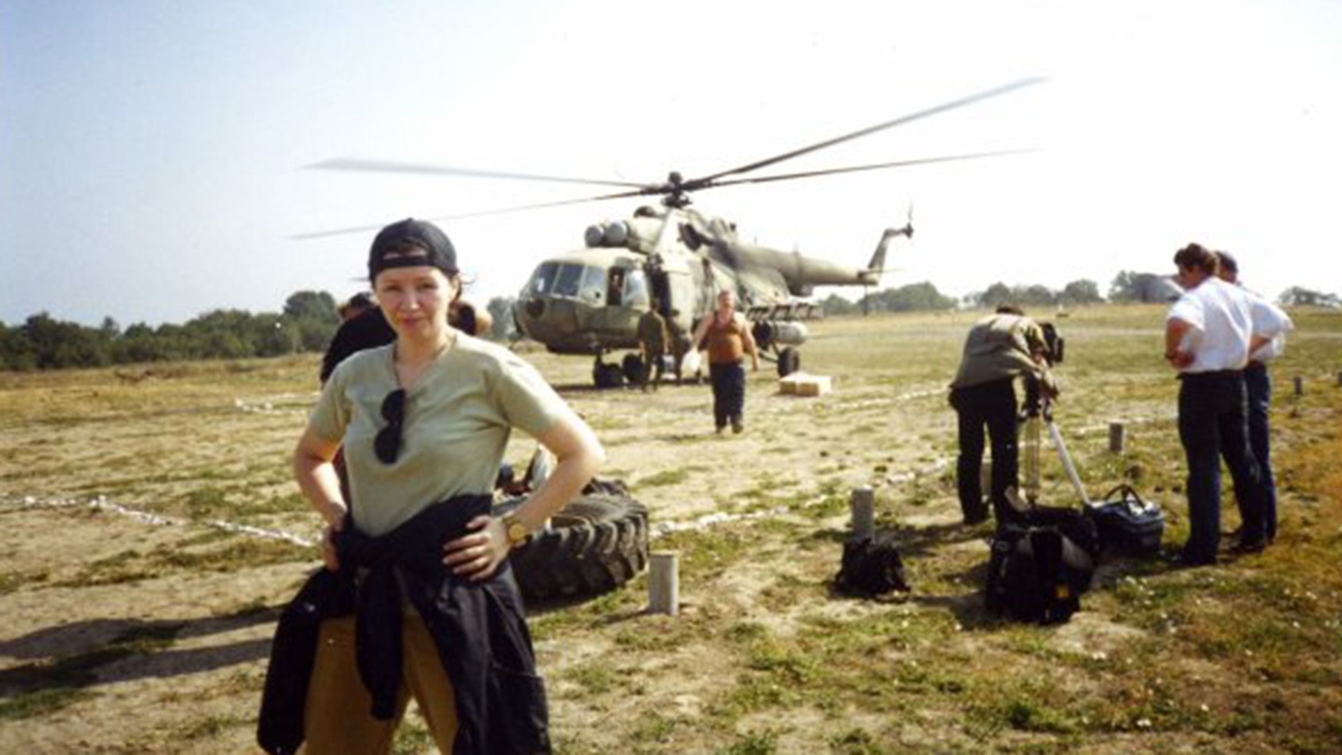 Ирина Шведова в Чечне