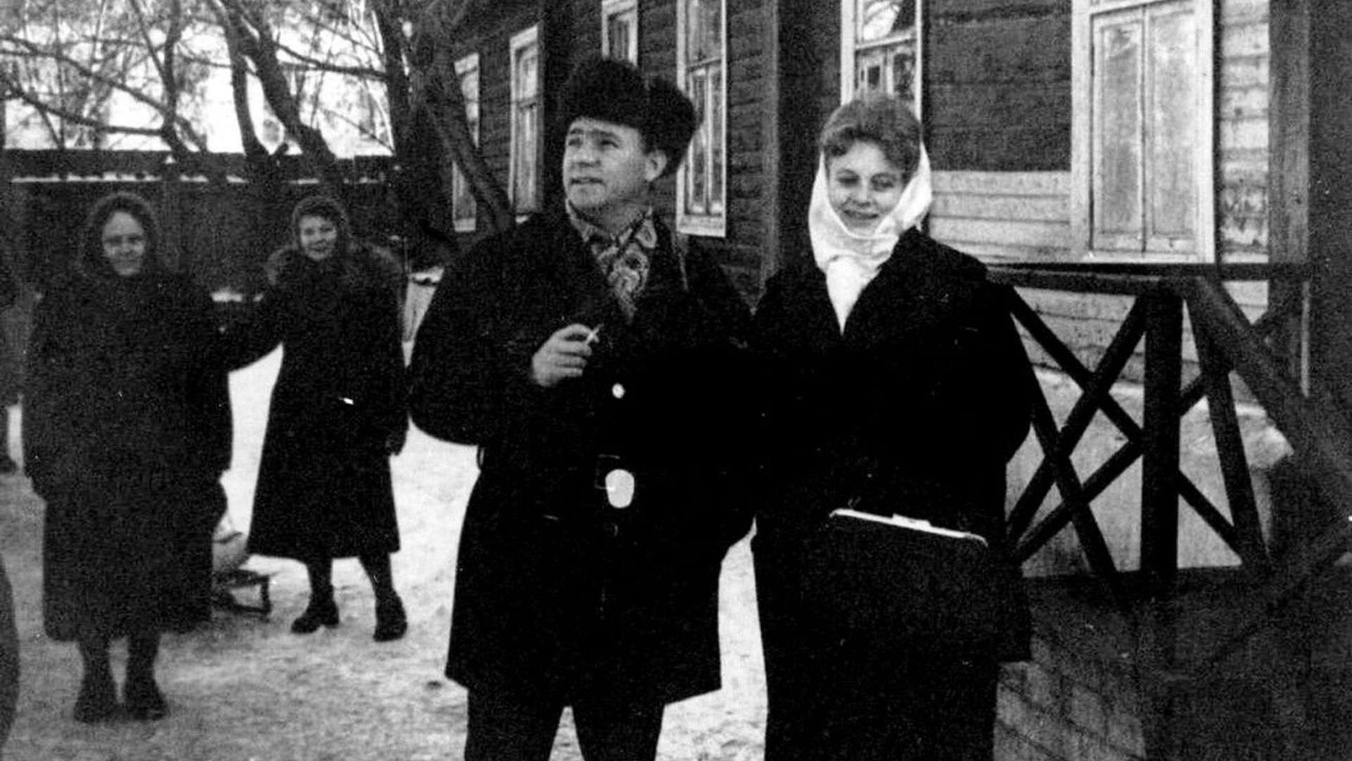 Николай Рыбников и Алла Ларионова в молодости