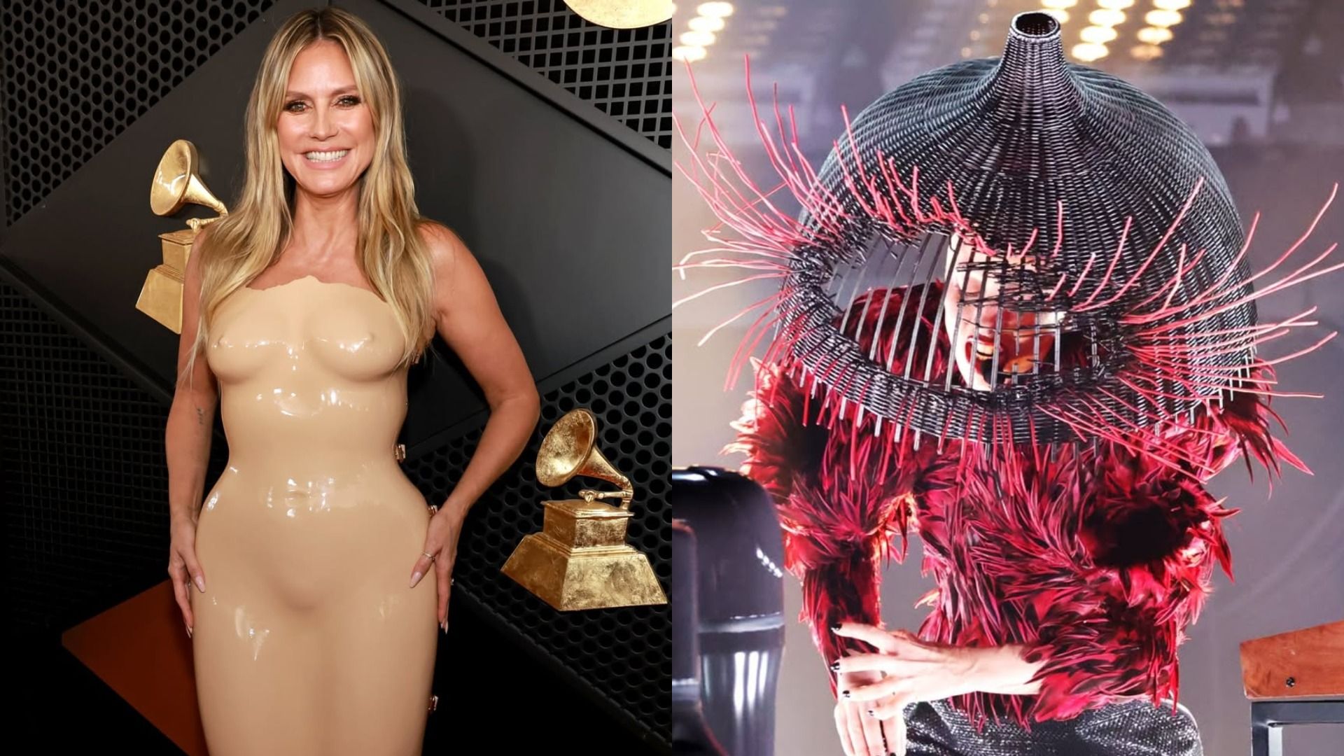 Торшер, трусы и пирсинг на груди: ТОП-5 самых странных костюмов на "Грэмми-2026"