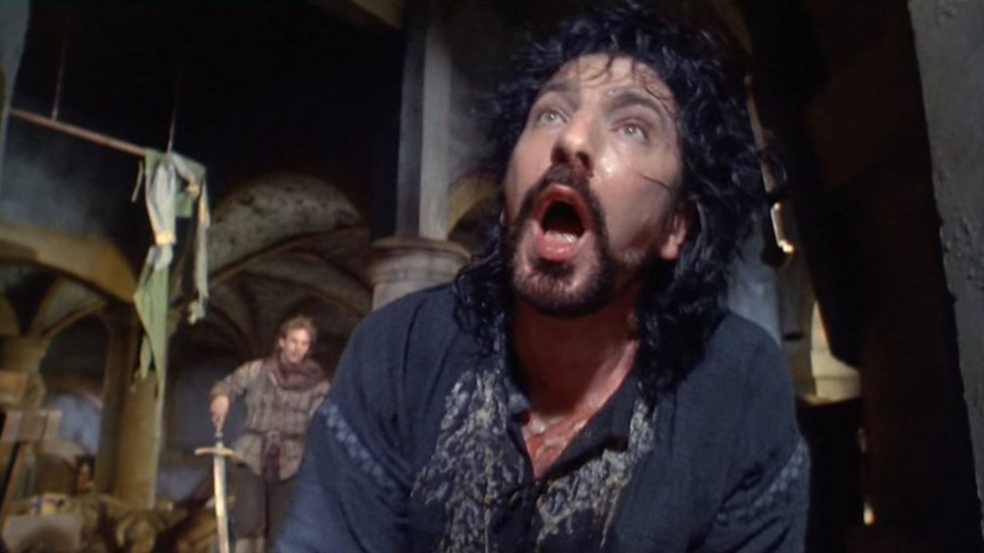 Алан Рикман шериф Ноттингемский Робин Губ принц воров