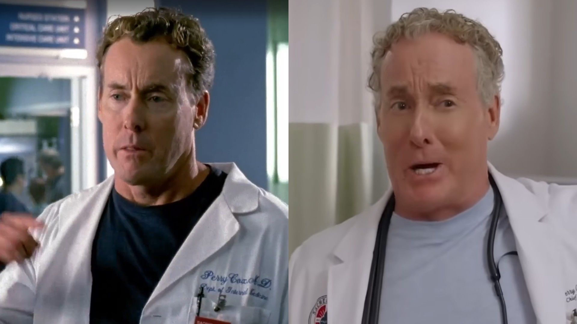 Джон К. Макгинли тогда и сейчас