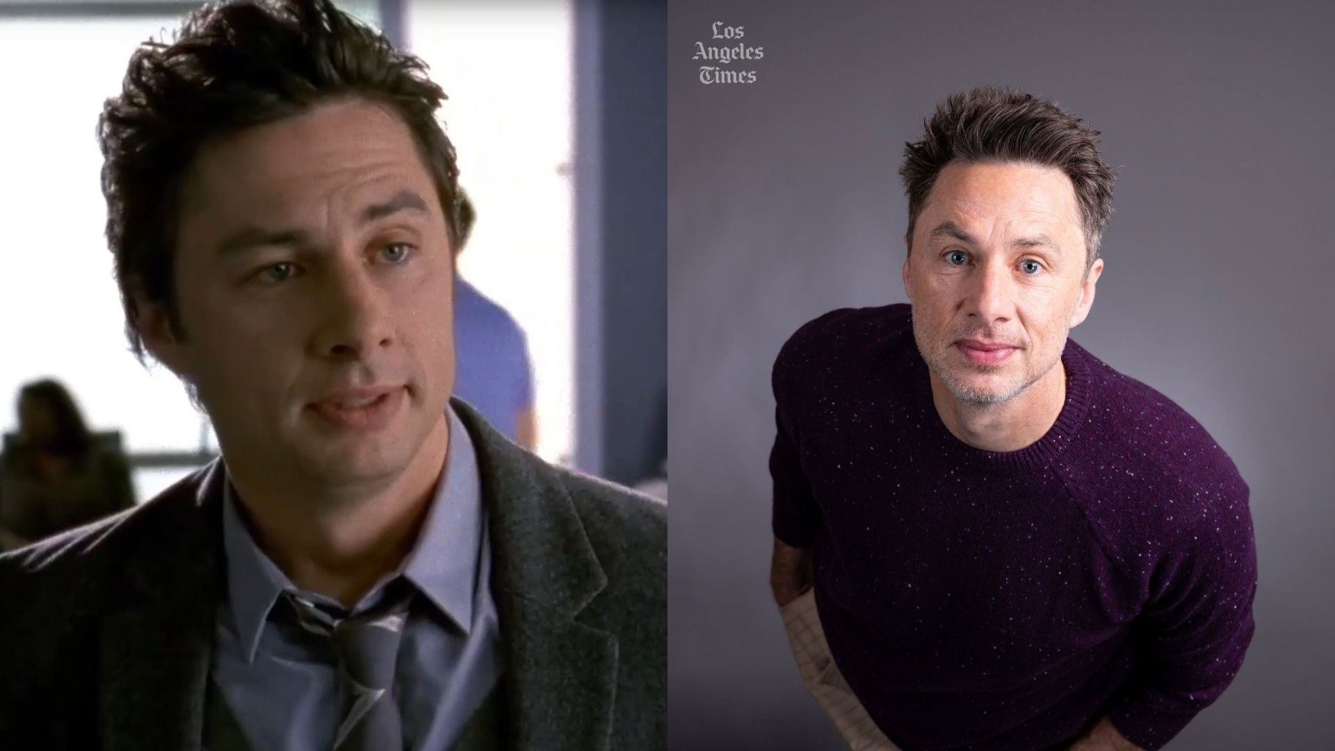 Зак Брафф в 9 сезоне "Клиники" и сейчас