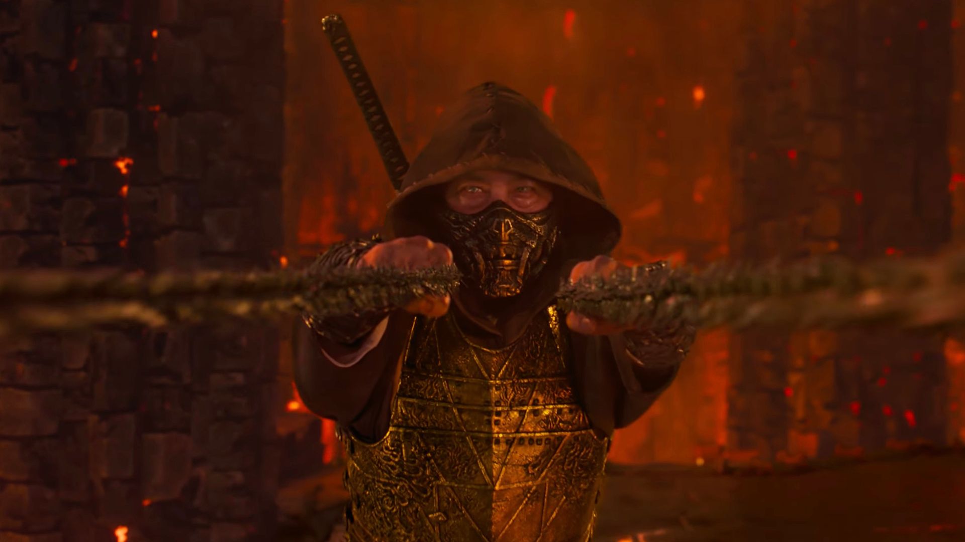 Актёр Хироюки Санада в роли Скорпиона