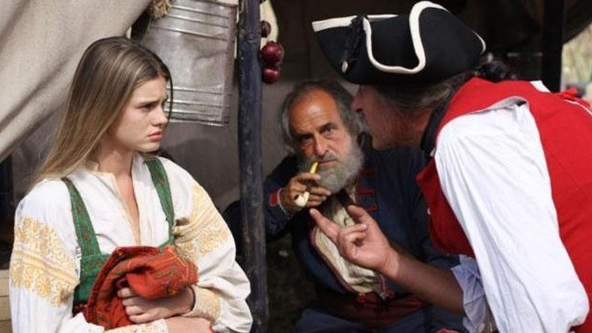 Актриса Ванесса Эсслер в фильме «Капитанская дочь»