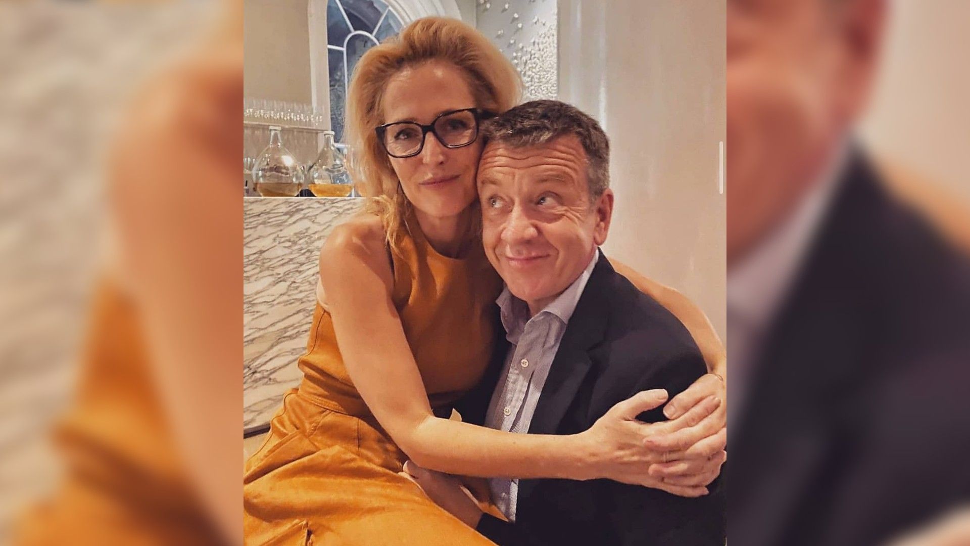 Джиллиан Андерсон и Питер Морган встречались