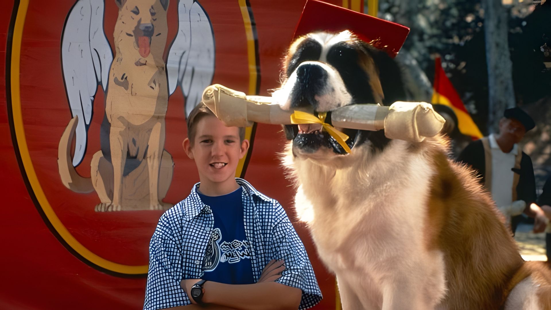 Молодой актёр Джо Пихлер в фильме "Бетховен-4"