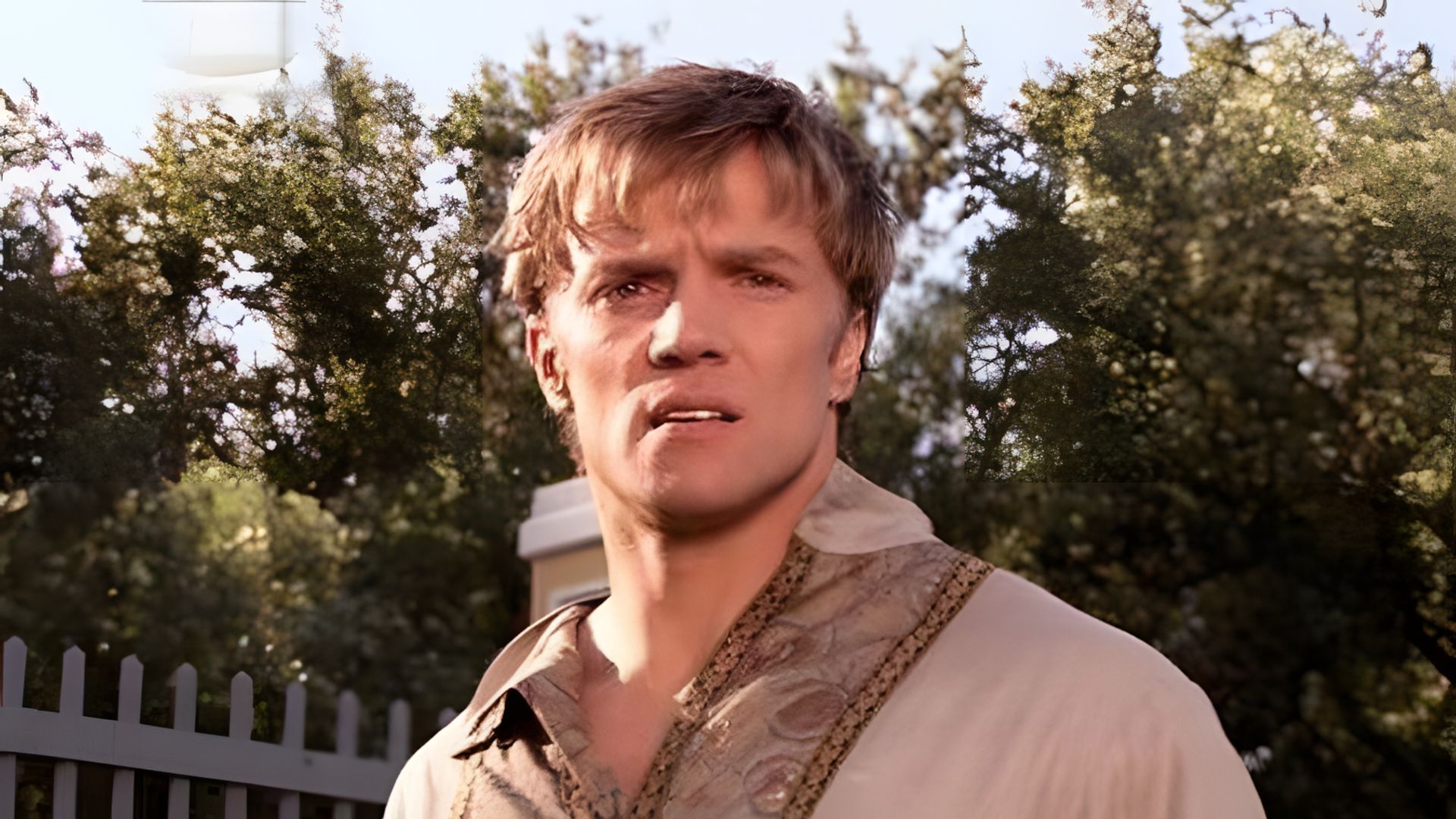 Молодой Алексей Осипов в роли конюха в сериале "Бедная Настя"