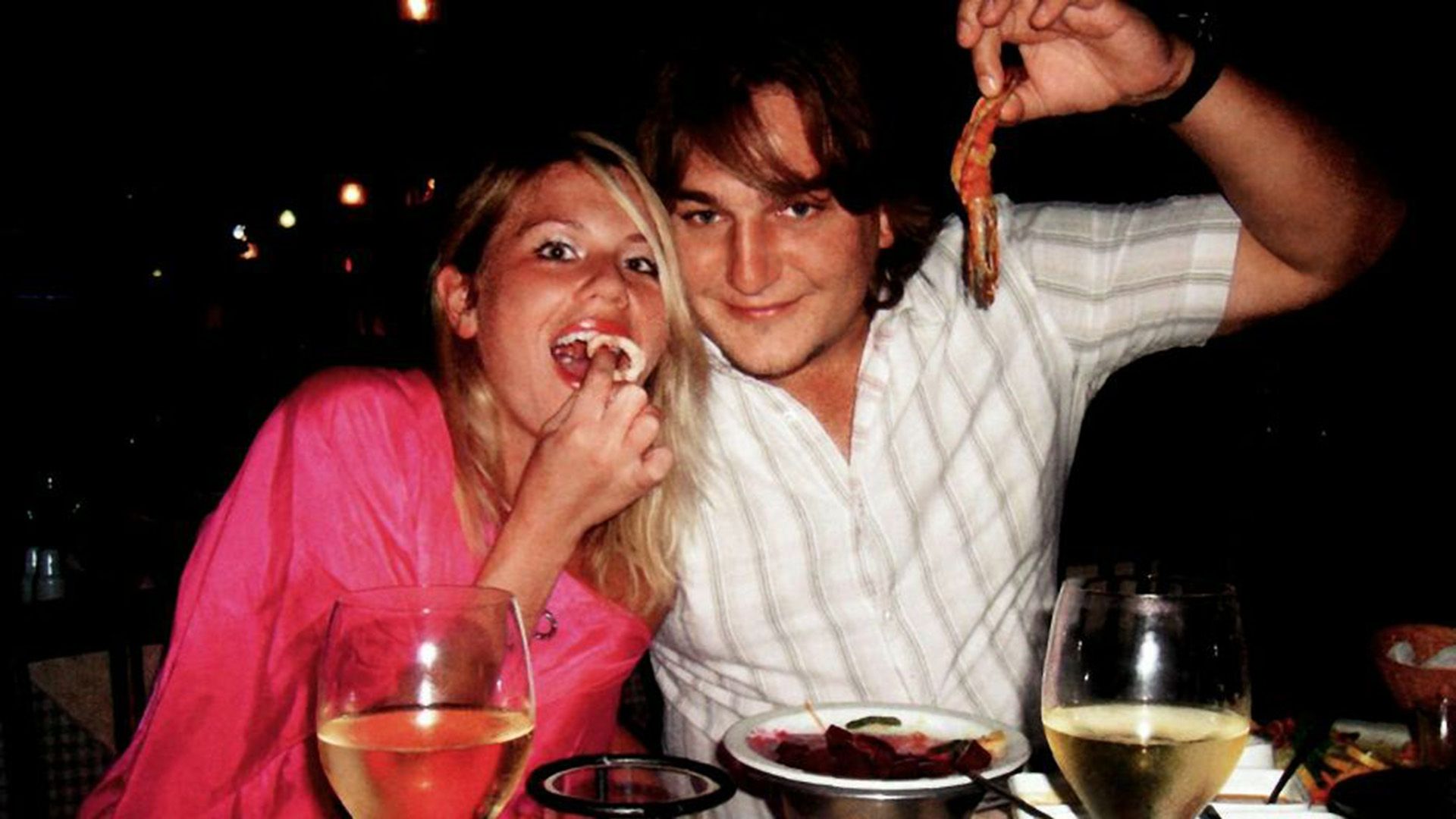 Анастасия Макаревич и Евгений Першин в молодости