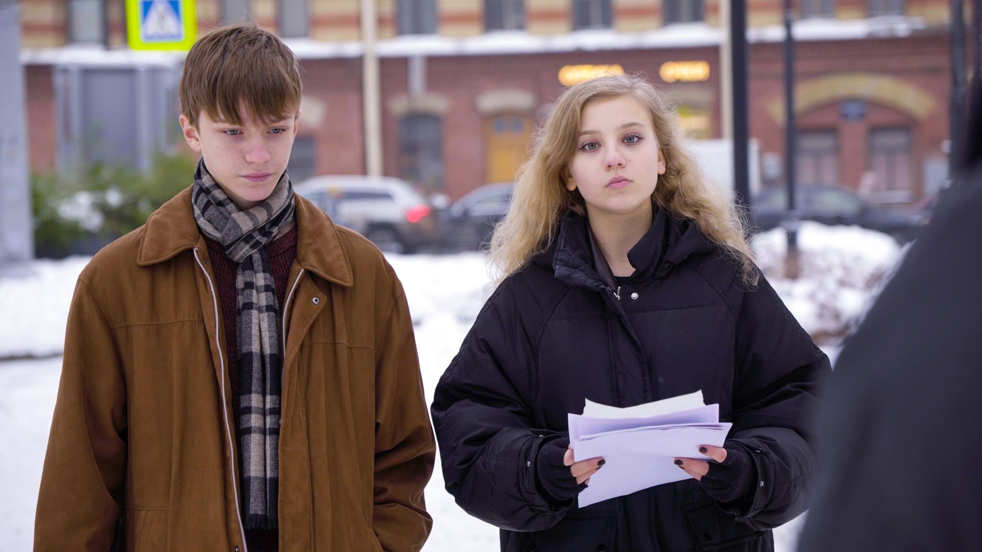 Людмила Юлова на съёмках фильма "Лилит"