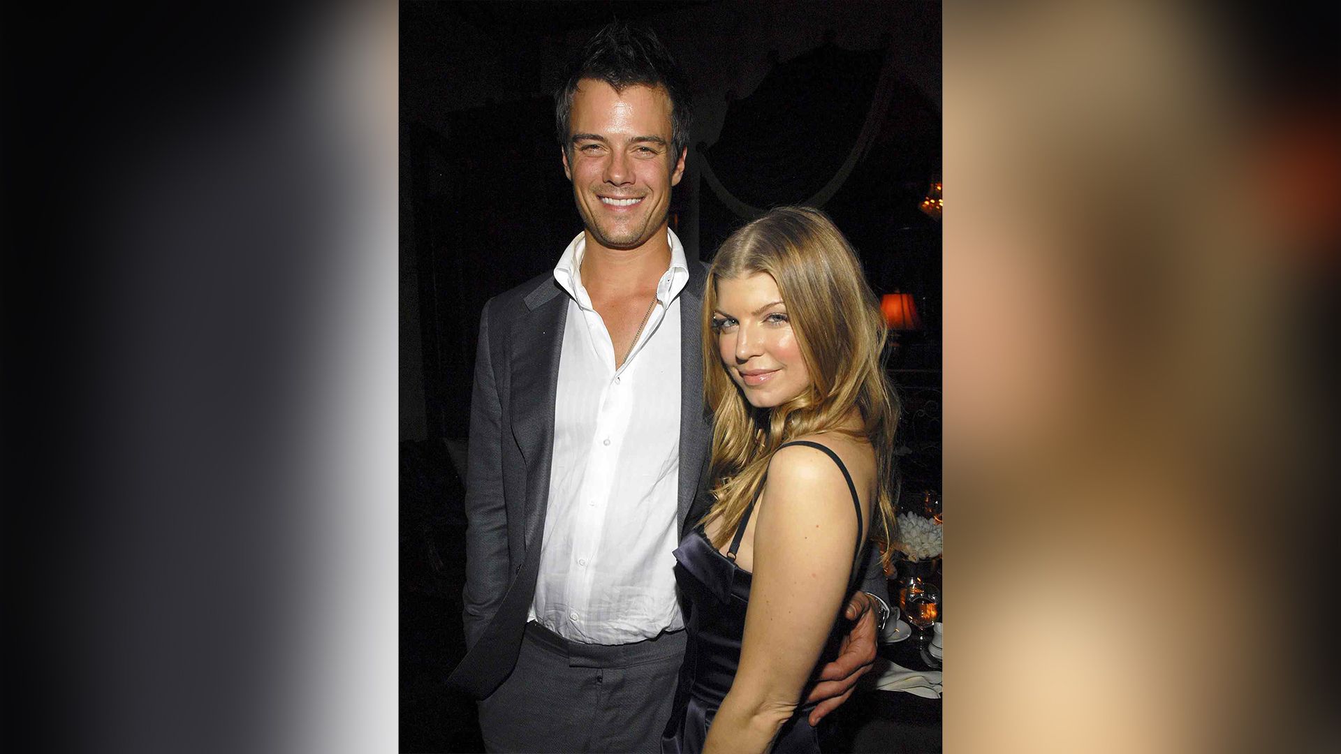 Певица Ферги и Джош Дюамель