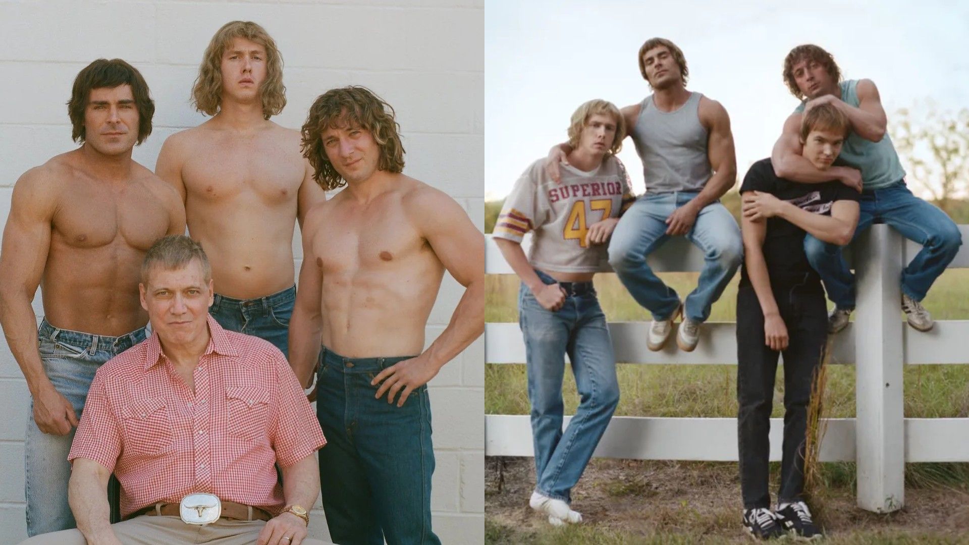 Актёрский состав фильма "Стальная хватка": Харрис Дикинсон, Зак Эфрон, Холт Маккэллани, Джереми Аллен Уайт