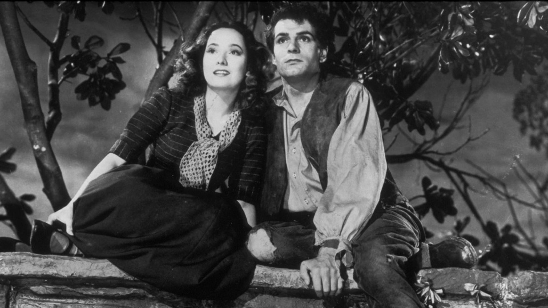 Лоуренс Оливье и Мерл Оберон в экранизации Грозового перевала 1939 года