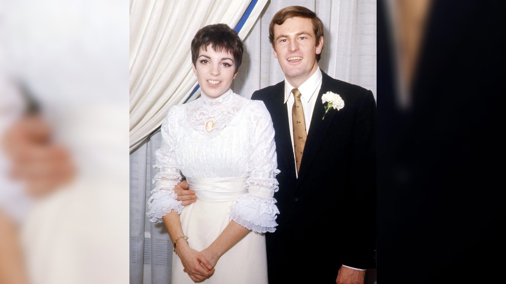 Лайза Миннелли и её первый муж Питер Аллен