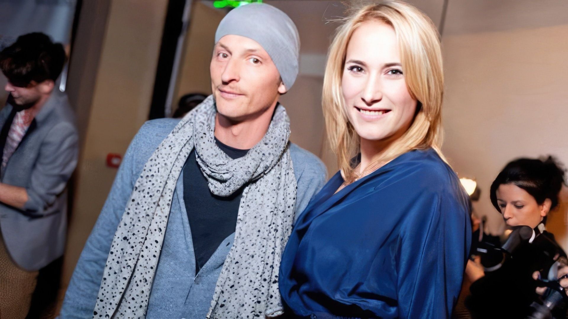 Шоумен Павел Воля и телеведущая Марика