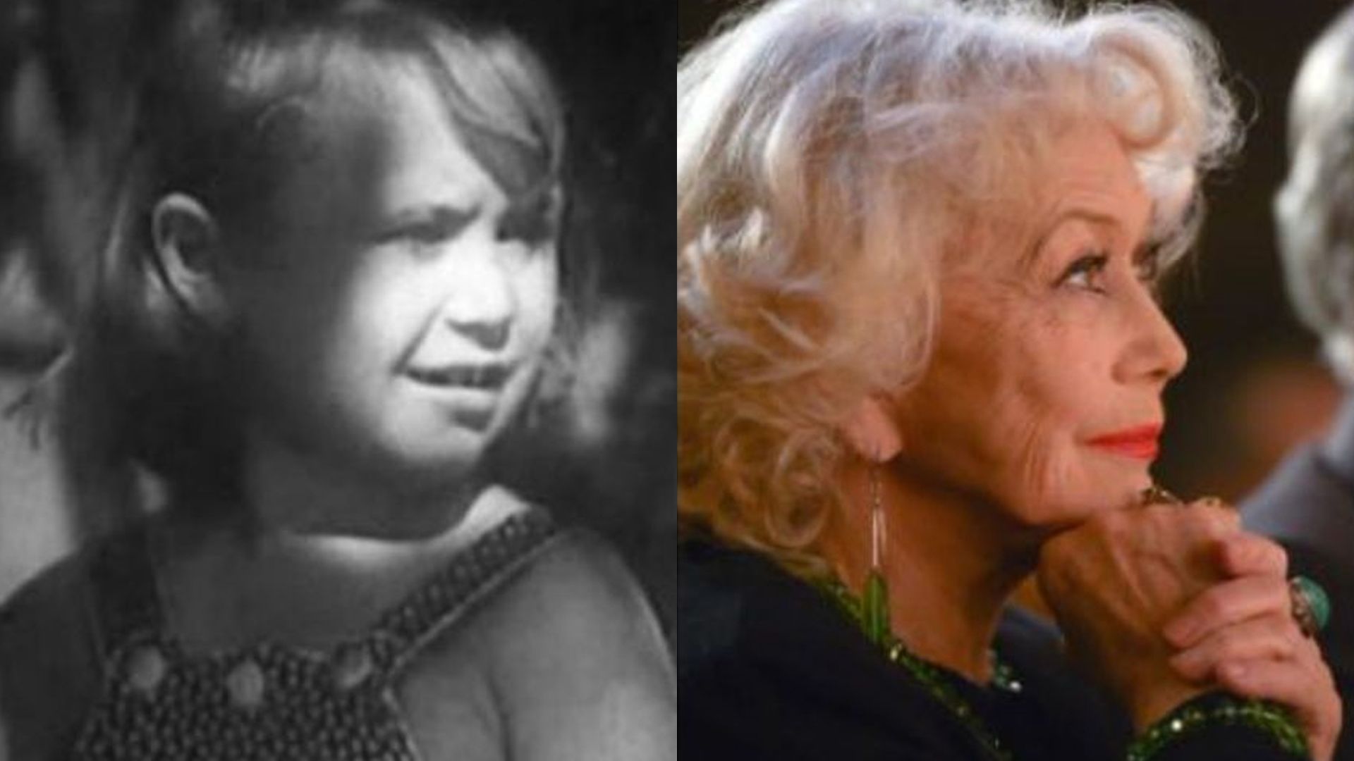 Светлана Немоляева в детстве и сейчас