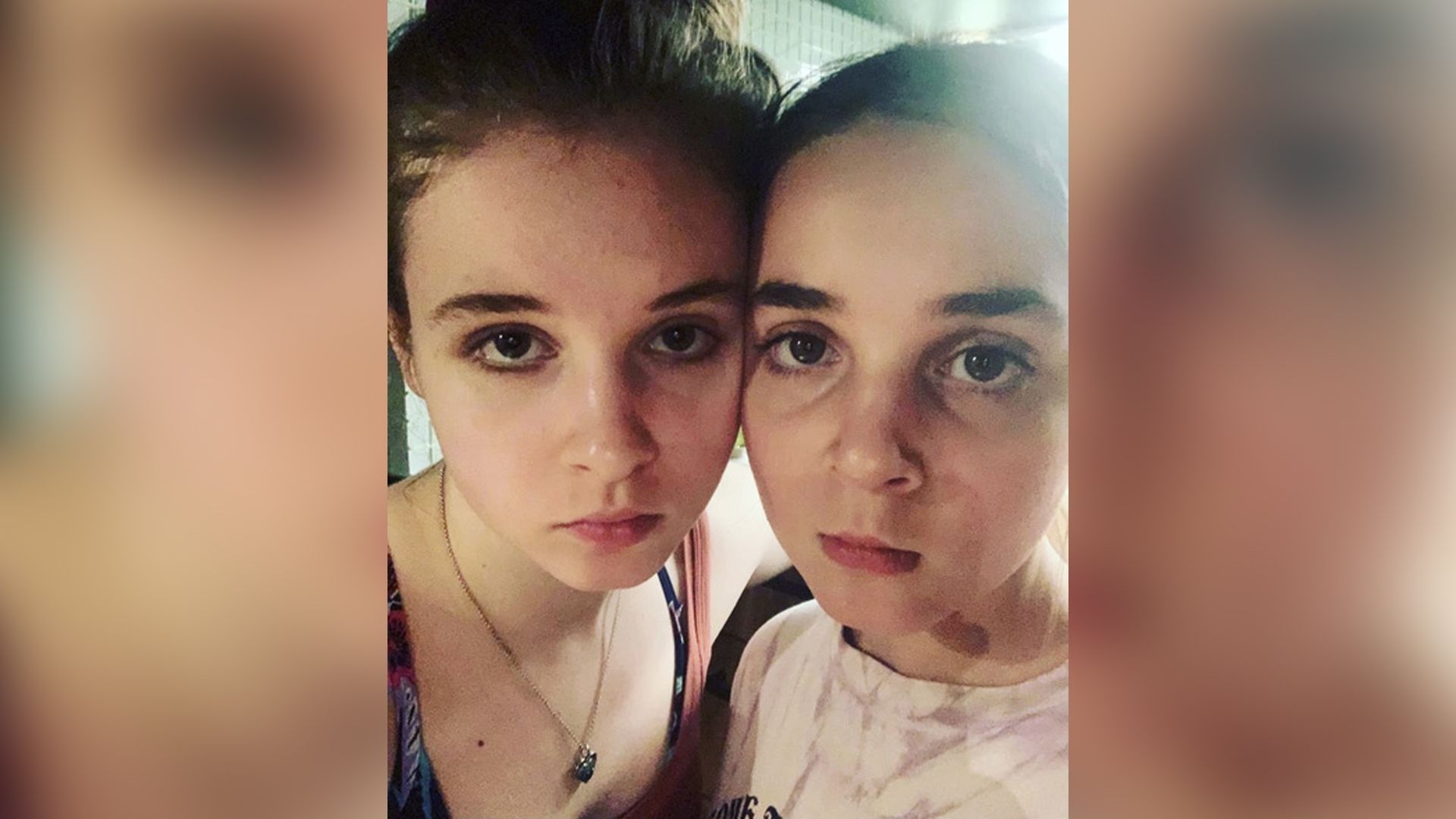 Дочери Александры Урсуляк и Александра Голубева