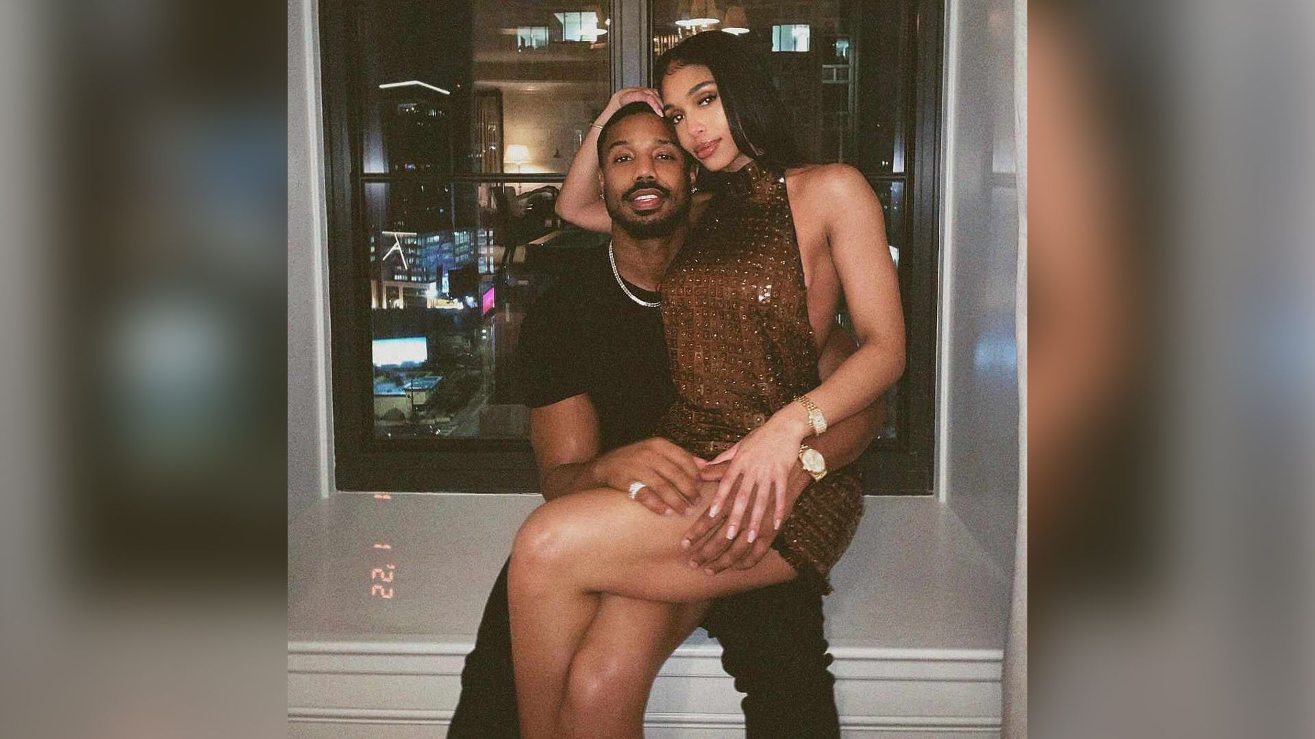 Майкл Б. Джордан и Лори Харви