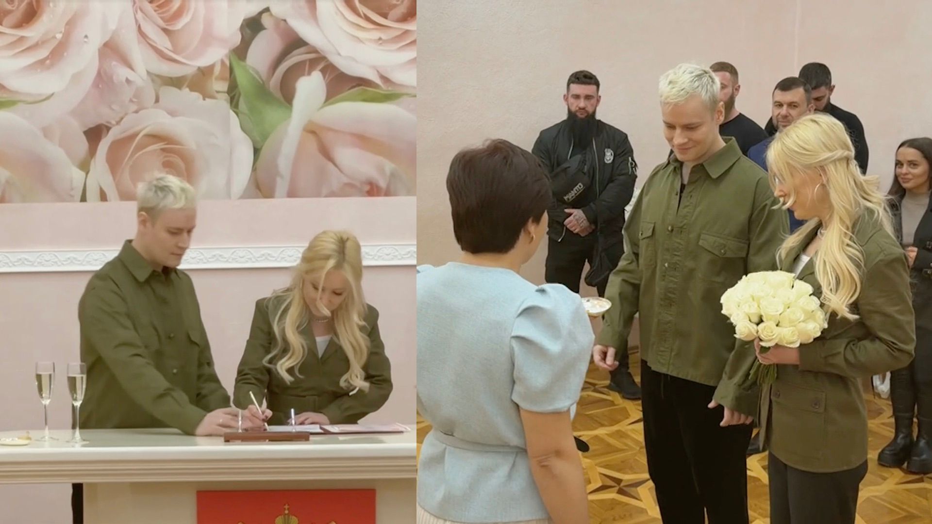 Свадьба певца Шамана (Ярослава Дронова) и Екатерины Мизулиной