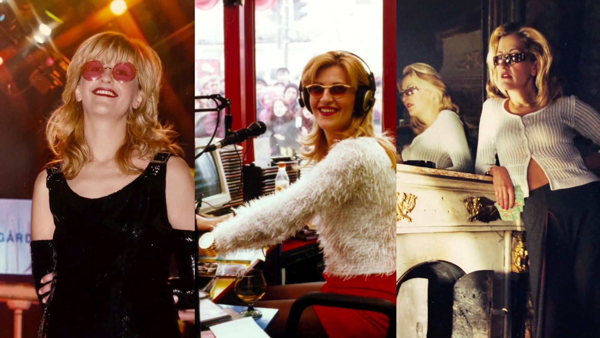 Радиоведущая Алиса Шер в молодости