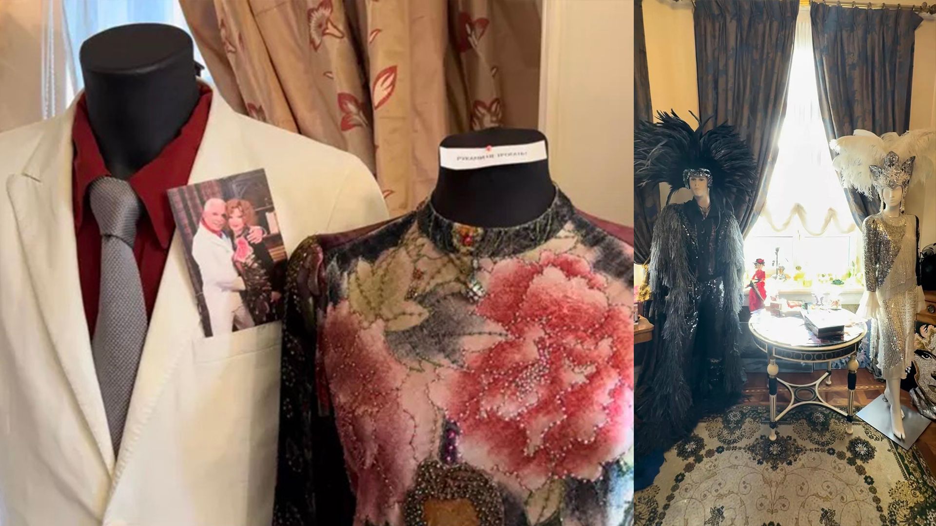 Фотографии с выставки, посвященной Людмиле Гурченко и Борису Моисееву