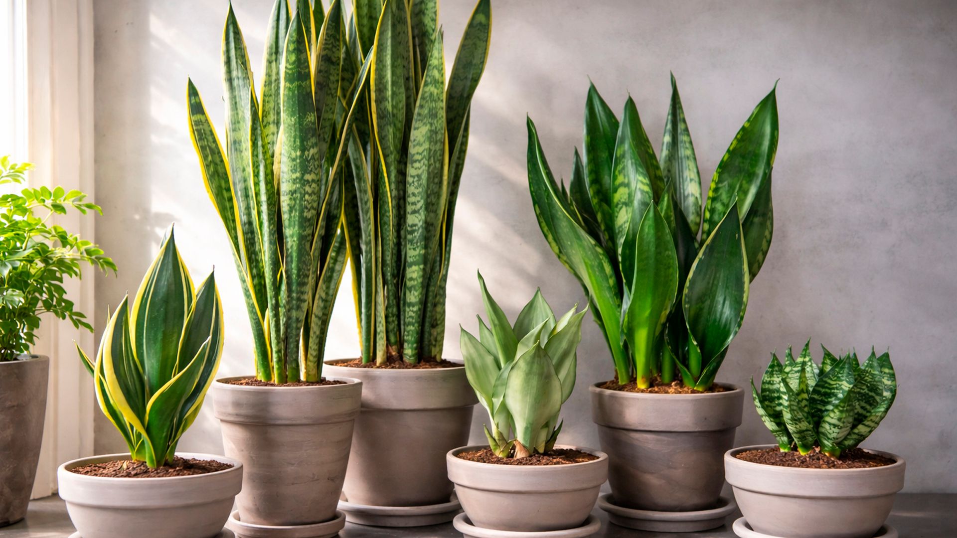 Сансевиерия очень простое в уходе растение